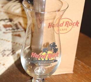 Hurricaneglas Hard Rock Cafe Cozumel