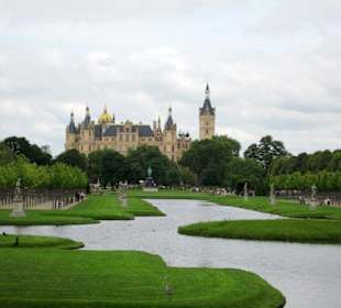 Vom Schlossgarten aus