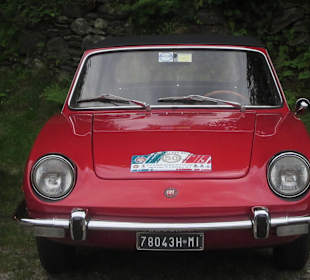 Fiat Oldtimertreffen beim Kloster Piona