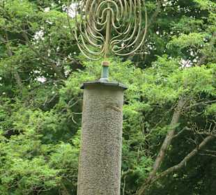Barfußlabyrinth im Luitpold Park Bad Kissingen
