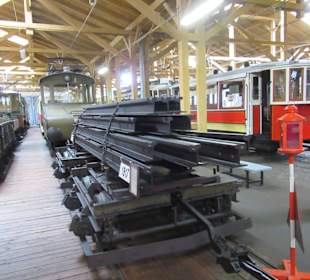 Im Museum des öffentlichen Peronennahverkehrs