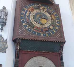 Astronomische Uhr in der Marienkirche in Danzig