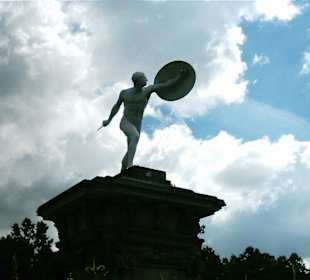 Particolare del parco del castello