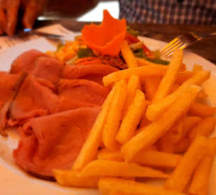 Leckeres Essen am Seerestaurant 