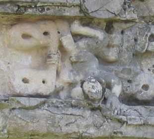 Tulun Detail: liegende Acht unendliches Leben