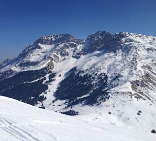 Blick auf Latemar