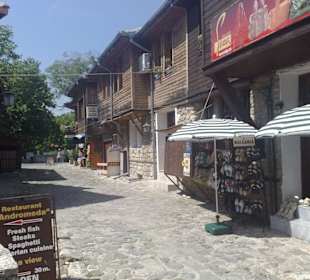 Straße in alt Nessebar