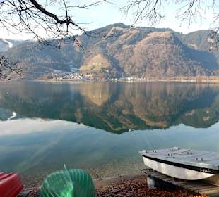 Auf der Wanderung am Zeller See