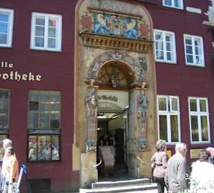Fassade Rathaus Apotheke