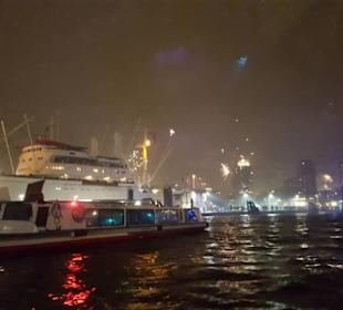 Mitternacht auf der Barkasse "Peter II"