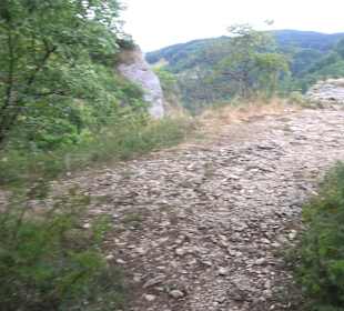 Tour entlang der Traifelbergfelsen