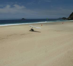 Landung auf dem Strand