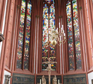 Die Deutschhauskirche in Würzburg (linksmainisch)