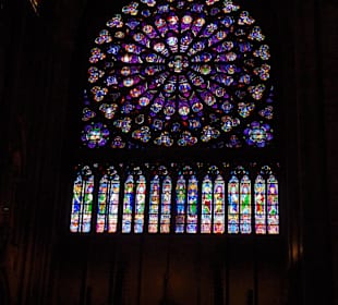 Витражи Нотр-Дама