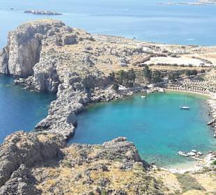Wandern Lindos
