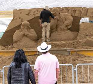 Sandskulpturen Jesolo
