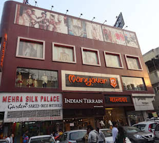 Auf dem Markt unterwegs