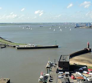 Die Mündung der Geeste