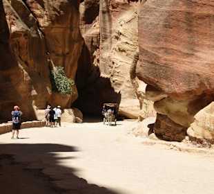 Spacer po Mieście Wykutym w Skale - Petra