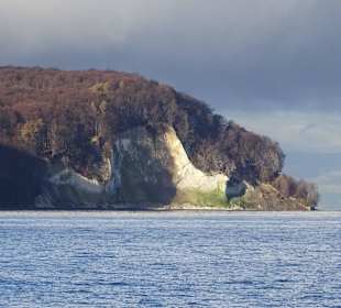 Boot Kreidefelsen