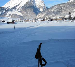 Winterwelt - Blick auf die Kanisfluh