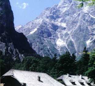 Am Königsee mit dem Watzmann-Massiv