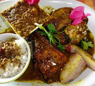 Fisch-Colombo nach Art des Hauses