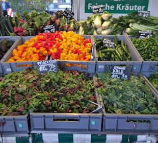 Impressionen vom Rundgang über den Isemarkt