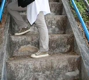 Tiger-Cave-Tempel - hohe Stufen