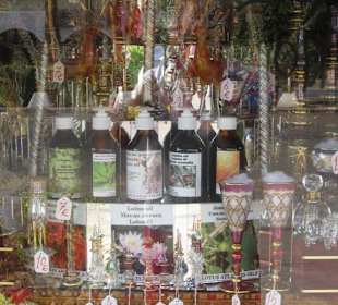 Schaufenster des Lädchens 