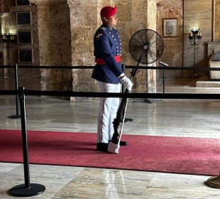 Wachsoldat Kathedrale Santo Domingo