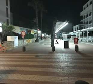 Fußgängerzone morgens um 4 Uhr