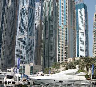 Skyline der Dubai Marina