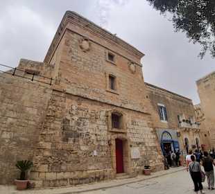 Mdina Gate in Mdina,