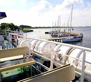 Mit der MS Adler Mönchgut von Usedom nach Rügen un