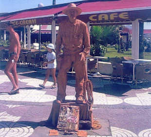 Eingang zur Strandpromenade Playa del Ingles