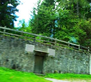 Stützmauer Plöckenpass