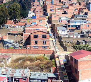 Ausblick Seilbahn Mi Teléferico