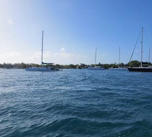 Abfahrt im Hafen von Bayahibe
