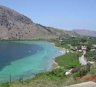 Blick auf den Kournas See