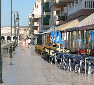 Strandpromenade in Las Galletas