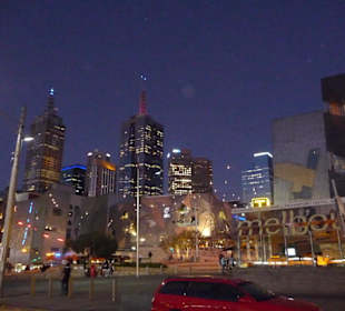 Melbourne bei Nacht