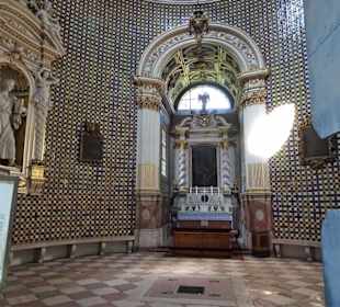 Blick in das Mausoleum von Wolf Dietrich