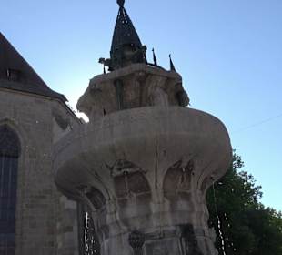 Kriegerbrunnen am Marktplatz