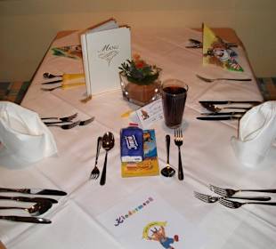 Abendessen im Hotel