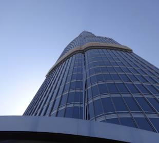 Blick von der 124. Etage nach oben