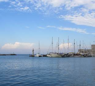 Mandraki Hafen Rhodos