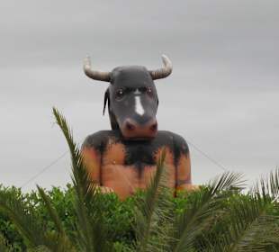 Minotaurus im Irrgarten