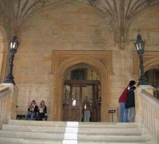 Oxford, Christ Church Eingang Speisesaal