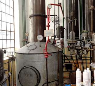 Kessel in der alten Kornbrennerei